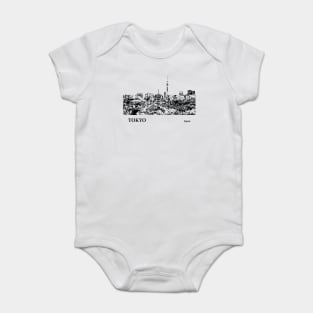 Tokyo Japan Baby Bodysuit